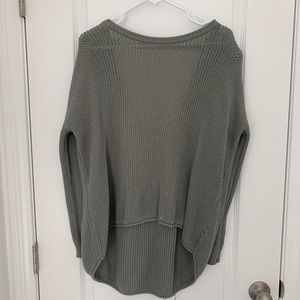 Open back sweater